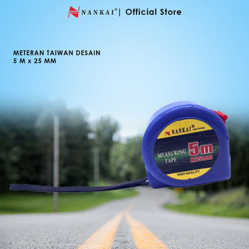 [EZM.8701181] Nankai Meteran Manual 5m x 25mm