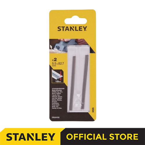 [EZM.1210014] Stanley Planner Blade / Pisau Mesin Ketam 5.5x82x1.2mm STA24192