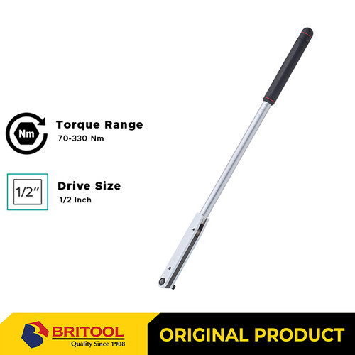 [EZM.1210031] Britool Torque Wrench / Kunci Torsi 1/2" 70 - 330 Nm EVT3000AEX