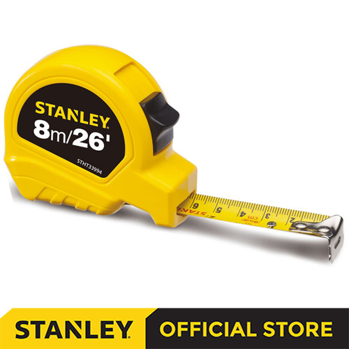 [EZM.1210072] Stanley Basic Measuring Tape / Meteran Manual 8M STHT33994-840