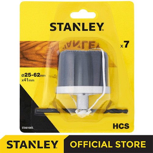 [EZM.1210081] Stanley Hole Saw Set For Wood / Mata Bor Kayu 7pcs STA81005-XJ
