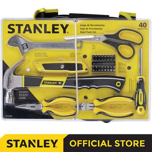[EZM.1210190] Stanley Home Tool Set w/ Bag / Alat Perkakas Set STHT74978AR