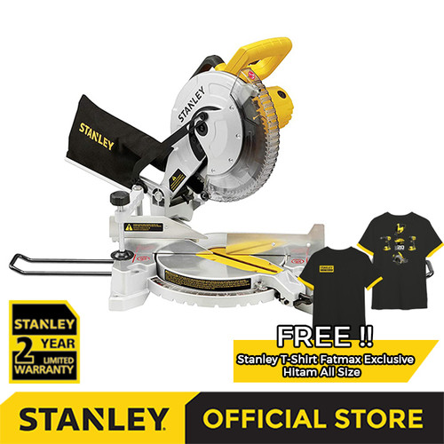 [EZM.1210098] Stanley Mitre Saw / Gergaji Miter Listrik 254MM 1650W SM16