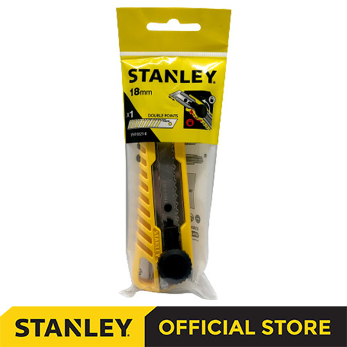 [EZM.1210103] Stanley Basic Snap-Off Knife / Pisau Cutter 18mm STHT10321-8