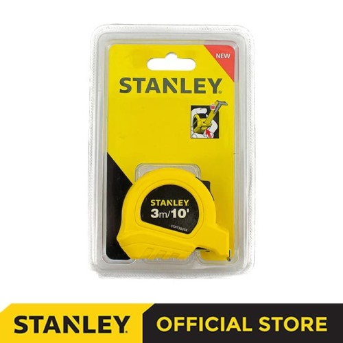 [EZM.1210221] Stanley Basic Measuring Tape / Meteran Manual 3M STHT30204-840