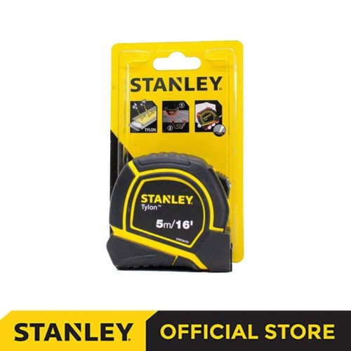 [EZM.1210126] Stanley Tylon Tape Rules / Meteran Manual 5M STHT36194