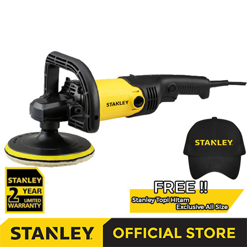 [EZM.1210135] Stanley Angle Polisher / Mesin Poles Listrik 1300W 7" SP137