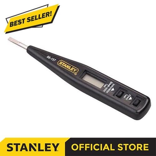 [EZM.1210140] Stanley Digital Voltage Tester / Testpen Digital 66-137-S
