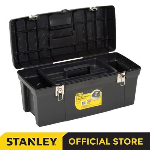 [EZM.1210141] Stanley Plastic Tool Box / Kotak Alat STST24113