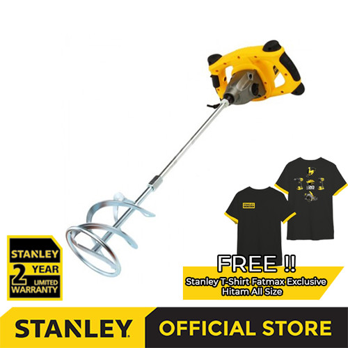 [EZM.1210155] Stanley Mud Paint Mixer / Pengaduk Cat Listrik 1400W SDR1400