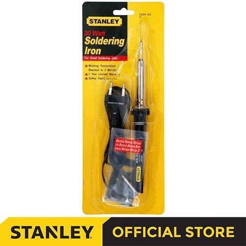 [EZM.1210159] Stanley Round Pin Soldering Iron / Solder Listrik 30Watt 69-031B