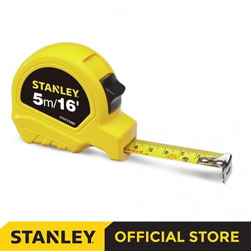 [EZM.1210168] Stanley Basic Measuring Tape Rules / Meteran Manual 5M STHT33989-8