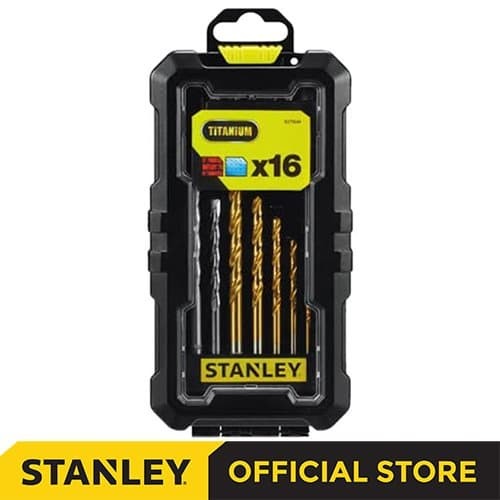 [EZM.1210172] Stanley Drilling & Screwdriver Set / Mata Bor & Obeng 16pcs STA7221-XJ