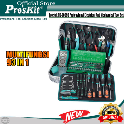 [EZM.1220036] Proskit PK-2009B Professional Electromechanical Repair Kit Set Tool