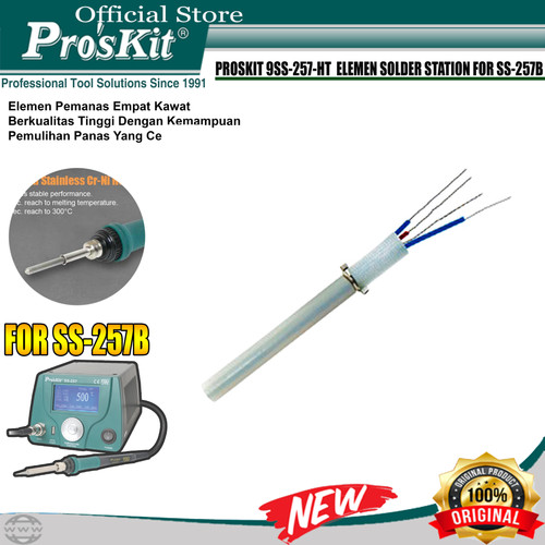 [EZM.1220039] Proskit 9SS-257-HT For SS-257B ELemen Solder Station Original