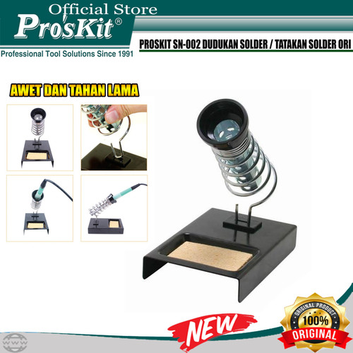 [EZM.1220040] Proskit SN-002 Dudukan Solder Besi Solder Kartu Pegas Original
