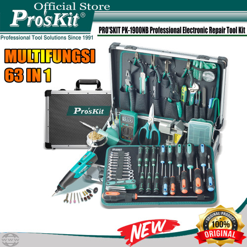 [EZM.1220063] PROSKIT PK-1900NB Profesional Tool Set Elektronik Toolkit Electrical