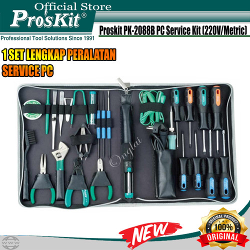 [EZM.1220097] Peralatan Service PC PROSKIT PK-2088B Kit Computer & Notebook Repair