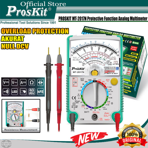 [EZM.1220099] MULTITESTER ANALOG PRO'SKIT MT-2017N SMART PROTECTION / Proskit Smart
