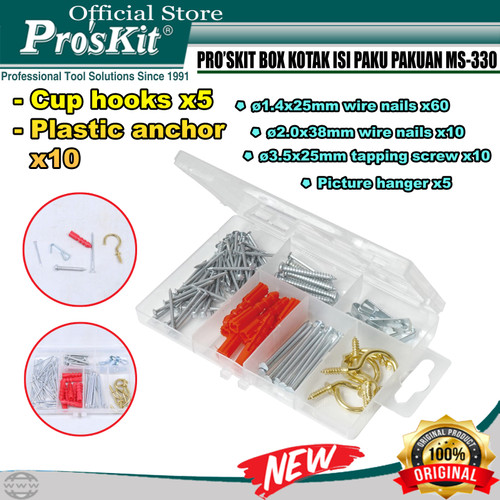 [EZM.1220132] Kotak Isi Paku Pakuan PRO'SKIT MS-330 Home Hardware Assortment ORI