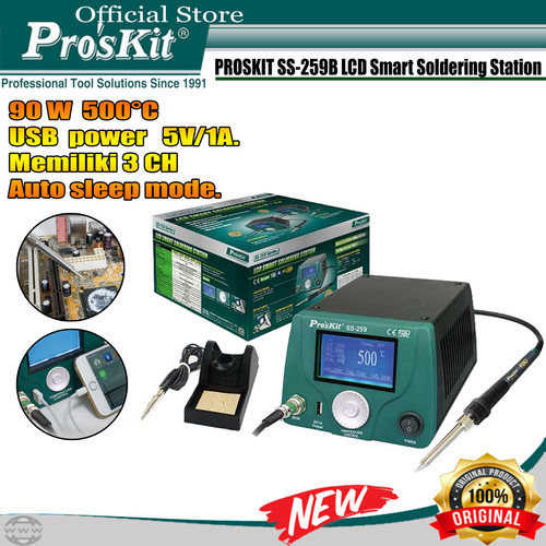 [EZM.1220138] PROSKIT SOLDER STATION PRO'SKIT SS-259B ORIGINAL