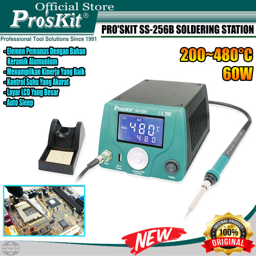 [EZM.1220140] SOLDER STATION PRO'SKIT SS-256B ORIGINAL
