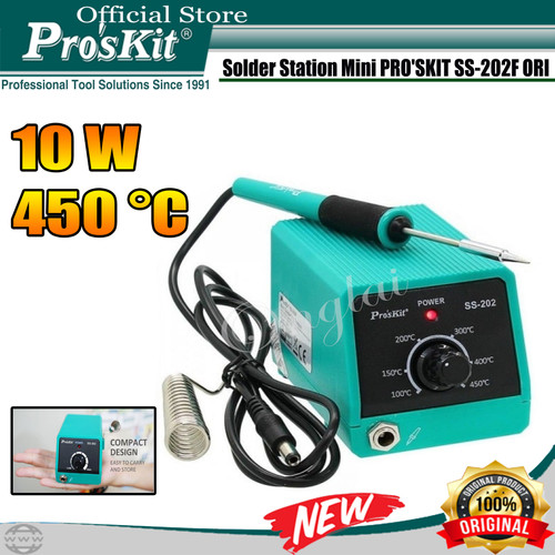 [EZM.1220141] Solder Station Mini PRO'SKIT SS-202F ORIGINAL