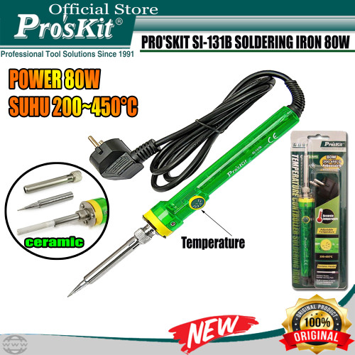 [EZM.1220344] PROSKIT Solder Tangan PRO'SKIT SI-131B 80W CONTROLLER SOLDERING IRON