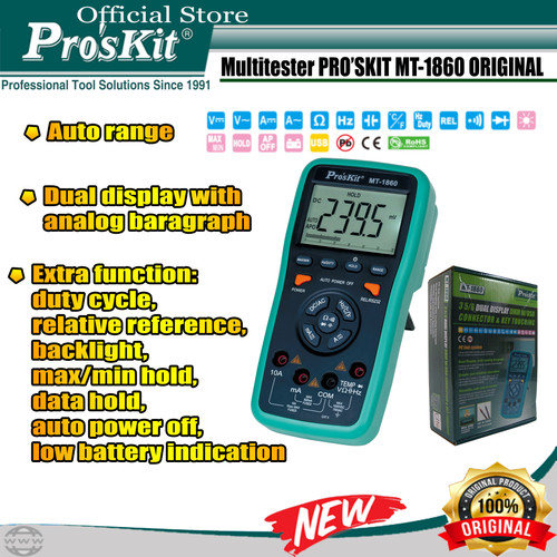 [EZM.1220384] PROSKIT Multitester PRO'SKIT MT-1860 ORIGINAL