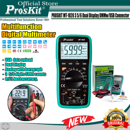 [EZM.1220385] Multitester PRO'SKIT MT-1820 ORIGINAL
