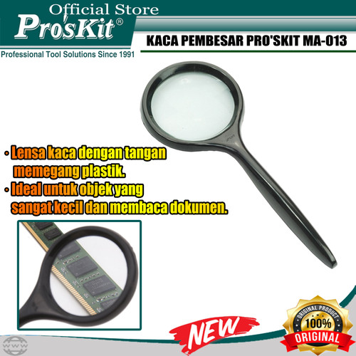 [EZM.1220215] KACA PEMBESAR 3X PROSKIT MA-013 FOR SERVICE HP Magnifier O50mm ORI