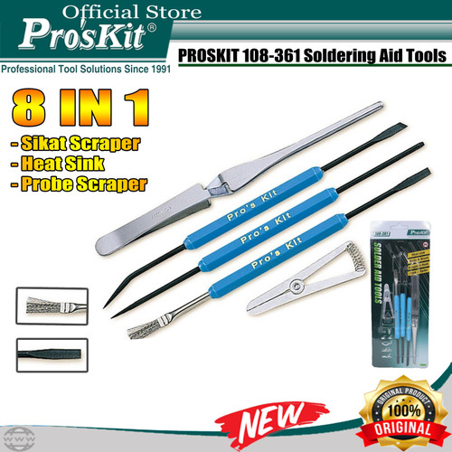 [EZM.1220419] Alat Bantu Solder PRO'SKIT 108-361 8IN1 ORIGINAL