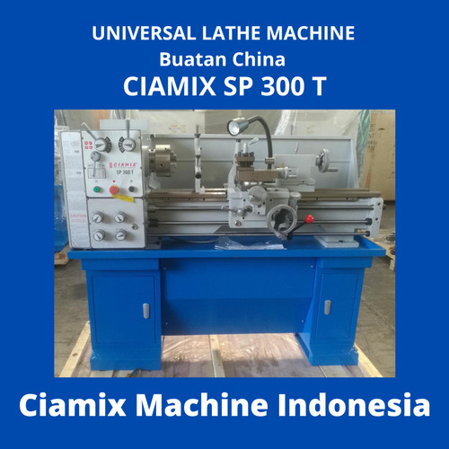 [EZM.6300013] Mesin Bubut Ciamix SP 300 T / 910 Universal Lathe Machine Ciamix