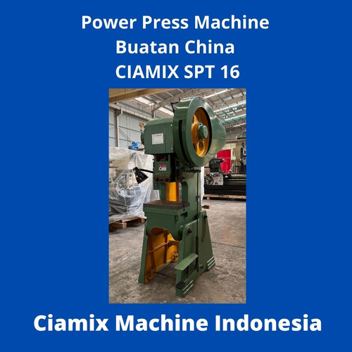 [EZM.6300007] Mesin Press / Power Press Machine Ciamix SPT 16