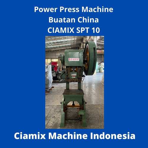 [EZM.6300015] Mesin Press / Power Press Machine Ciamix SPT 10