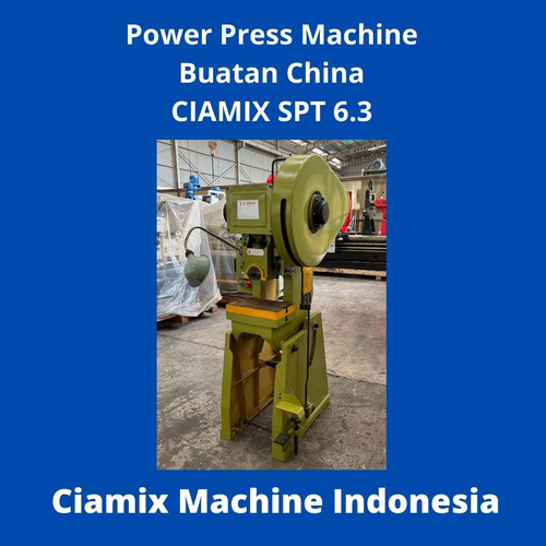 [EZM.6300009] Mesin Press / Power Press Machine Ciamix SPT 6.3