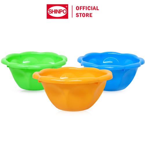 [EZM.6500083] SHINPO Baskom Plastik Wadah Penyimpan Makanan Diameter 27 CM BPA Free Hikari Basin SPO-SIP-233L