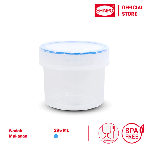 [EZM.6500106] SHINPO Toples Plastik Ukuran S 250 ML Tempat Cemilan SPO-SIP-351S