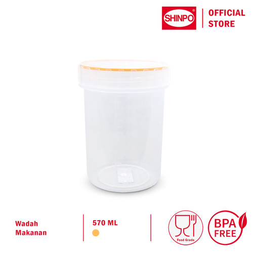 [EZM.6500293] SHINPO Toples Plastik Ukuran M 820 ML Tempat Cemilan SPO-SIP-352M