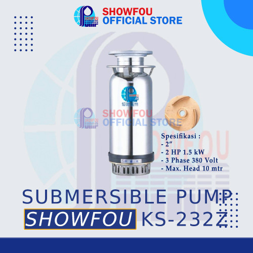 [EZM.6600010] SHOWFOU Submersible Pump KS-232Z 3 Inch