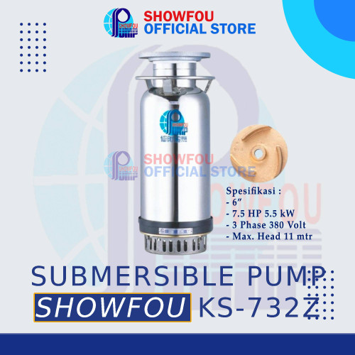 [EZM.6600011] SHOWFOU Submersible Pump KS-732Z 6 Inch