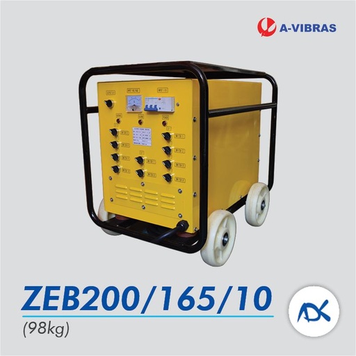 High Frequency Inverter Mesin Vibrator Beton A-VIBRAS ZEB200/165/10