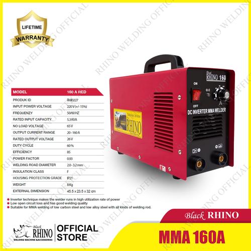[EZM.3900054] MESIN LAS RHINO MMA-160