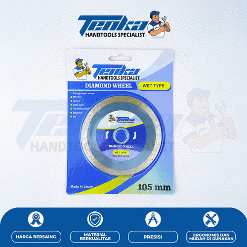 Mata Gerinda Keramik Tipe Basah / Diamond Wheel Wet Type Tenka