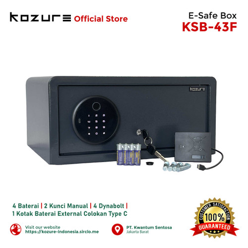 [EZO.7600063] BRANKAS DIGITAL Safety Deposit Box Electronic Safe Box Cash Box