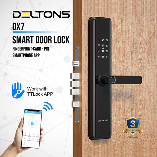 Smart Lock Deltons Fingerprint Anti-theft Lock Body TTLock