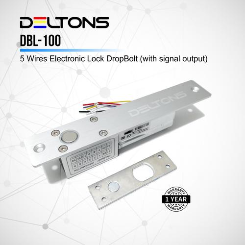 [EZO.7700064] Electric Lock DropBolt - Dead Bolt Lock Access Control