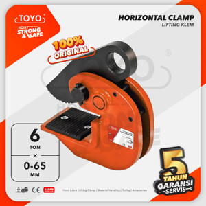 [EZO.1600139] Horizontal Lifting Clamp 6 Ton TOYO
