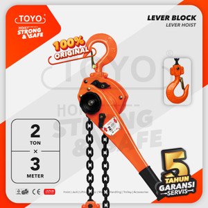 [EZO.1600243] Lever Block / Lever Hoist 2 Ton x 3 Meter TOYO