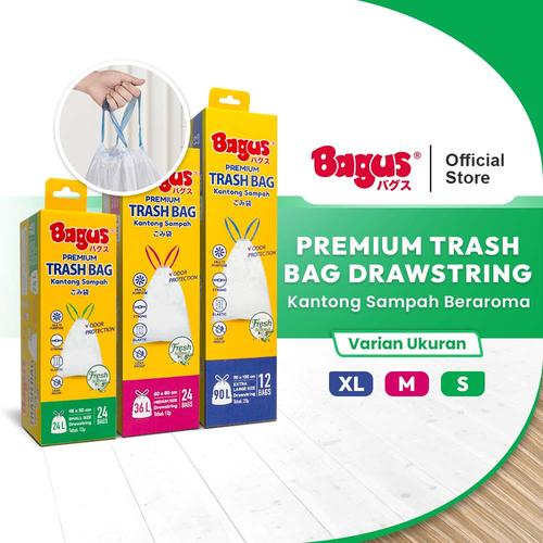 [EZO.9000066] Bagus Premium Trashbag Scented Kantong Sampah dengan Tali